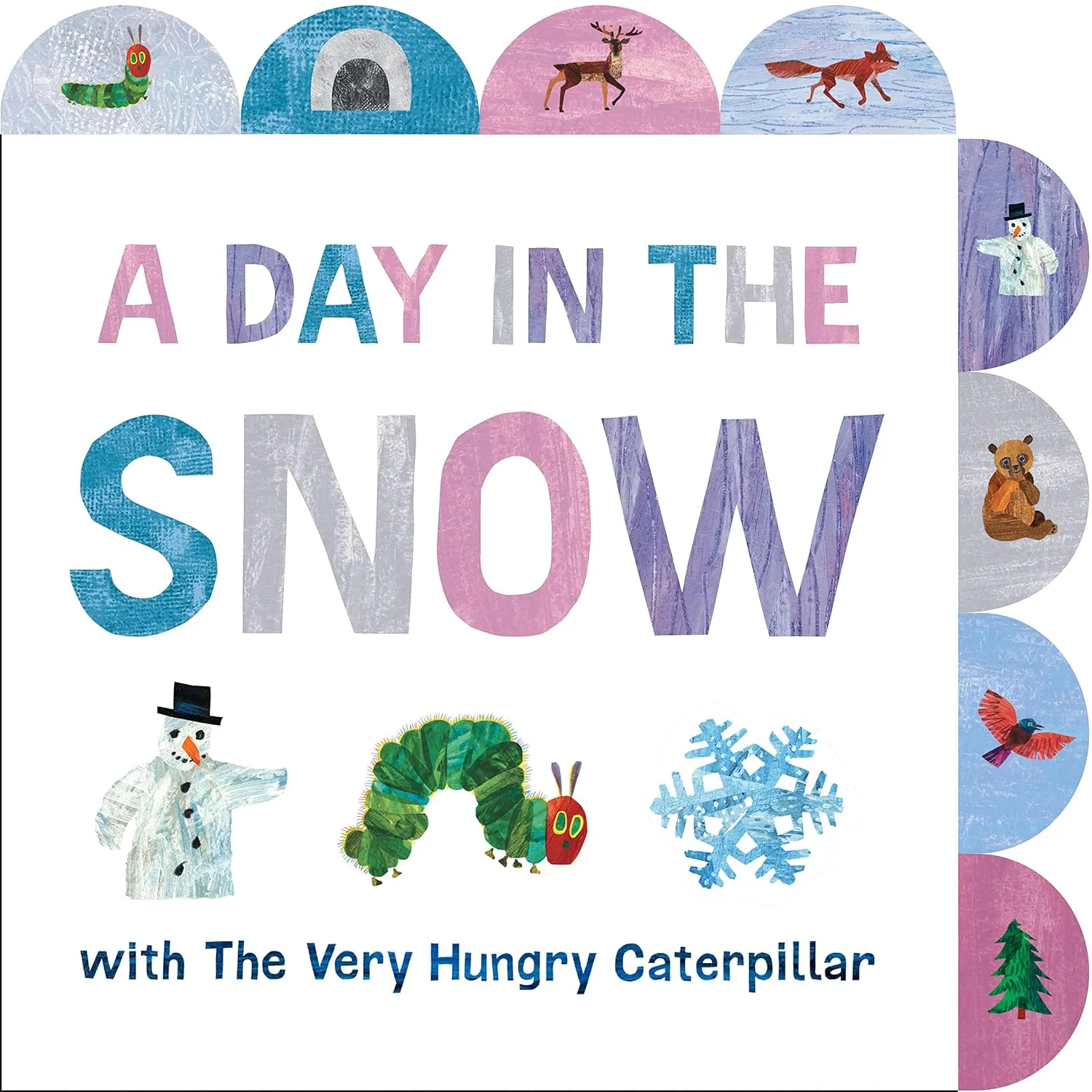 a day in the snow with the very hungry caterpillar