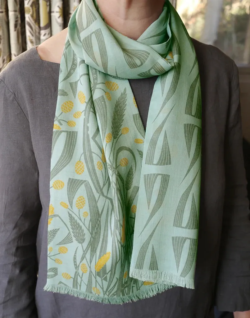 A Natural Line wool/silk scarf