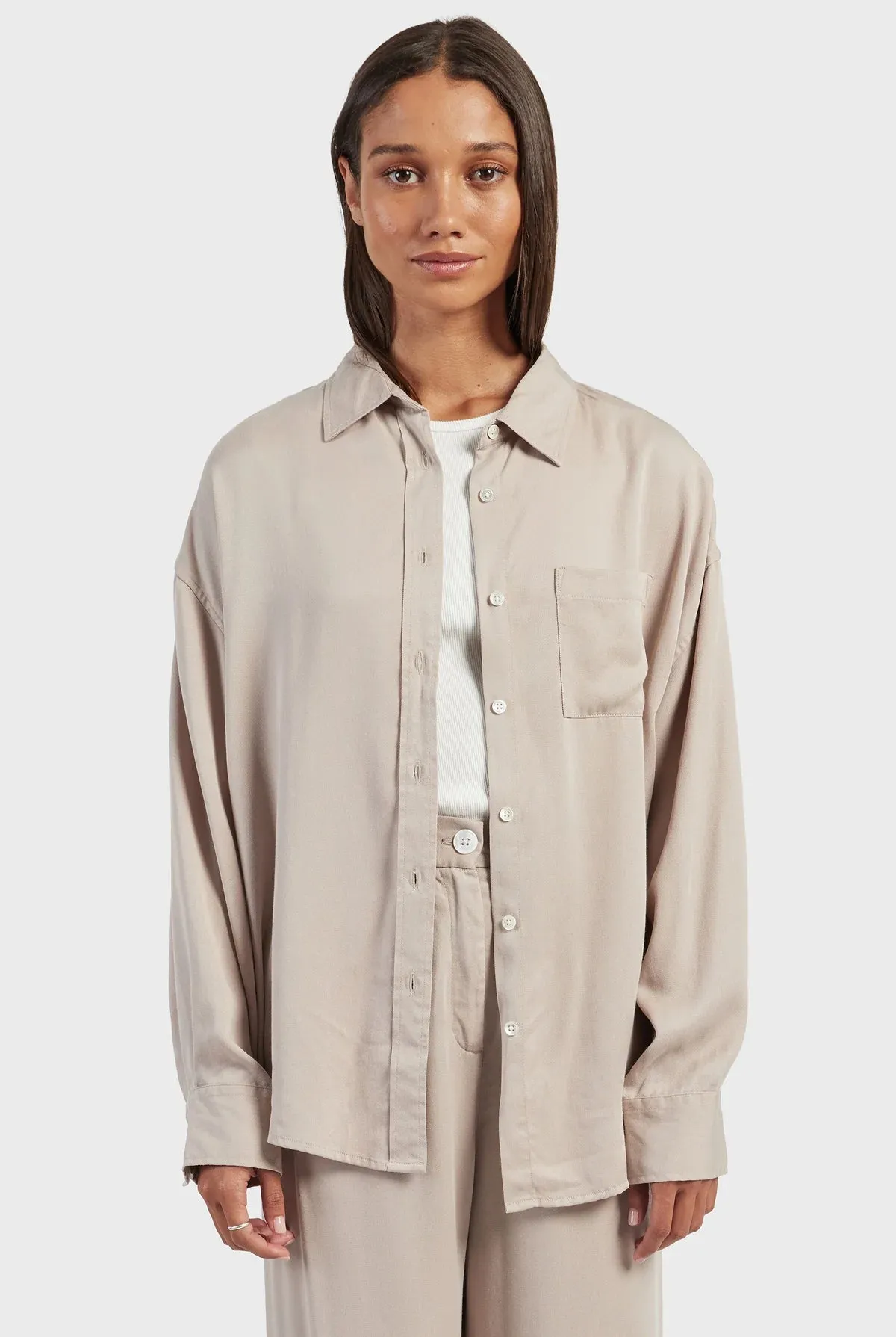 ACADEMY BRAND - Greta Relaxed Shirt - Rose Cloud