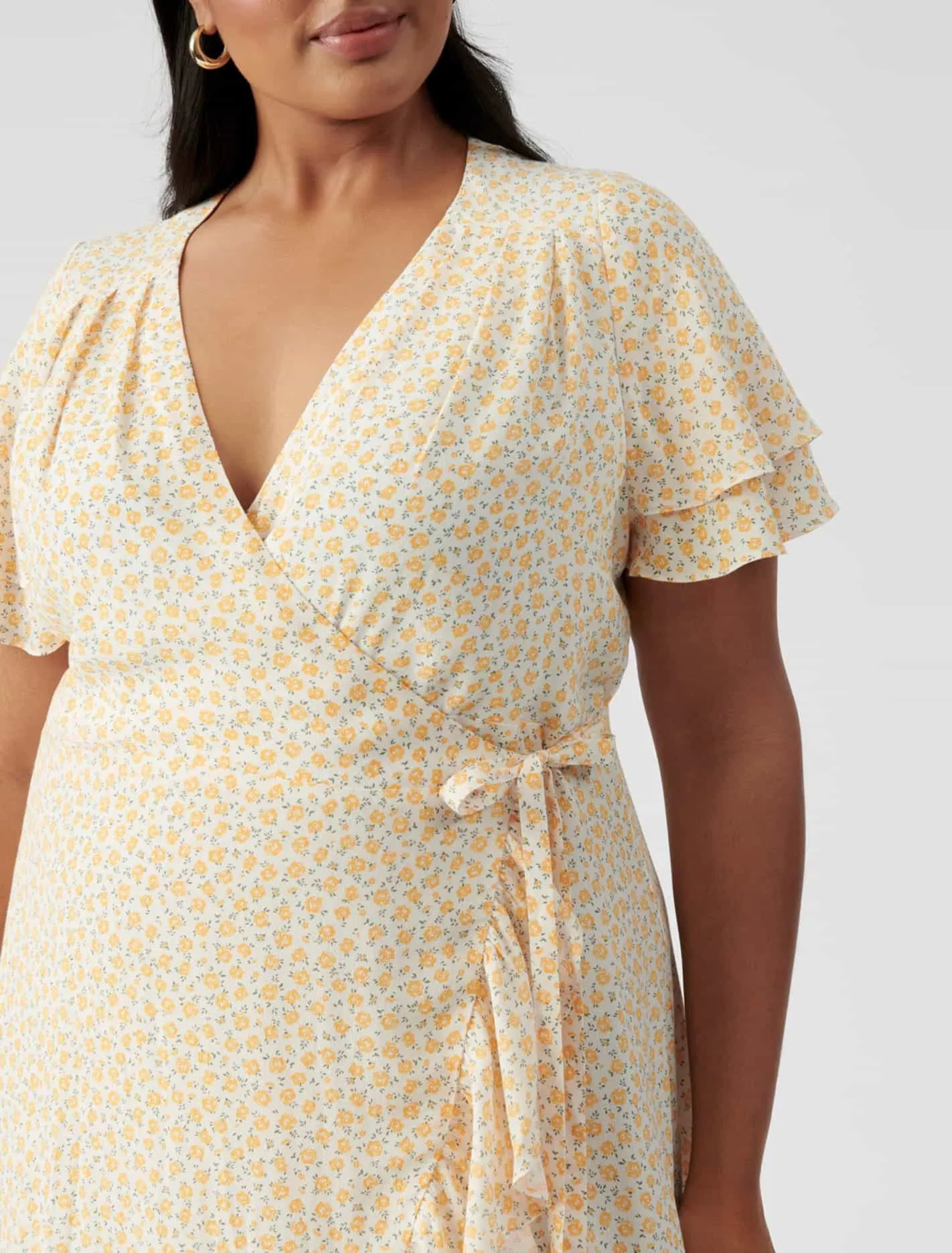 Alexis Curve Wrap Dress