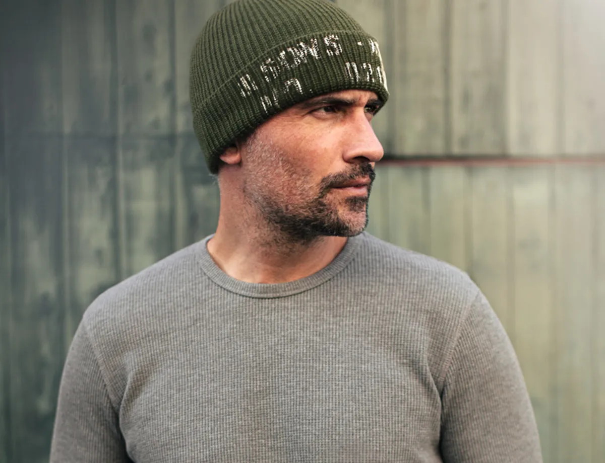 &SONS Tyvek Surplus Beanie Green