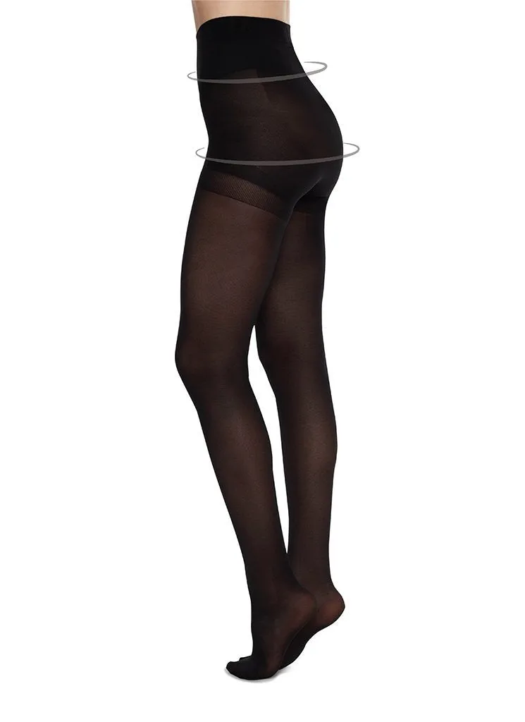 Anna Control Top Tights 40 Denier - Black