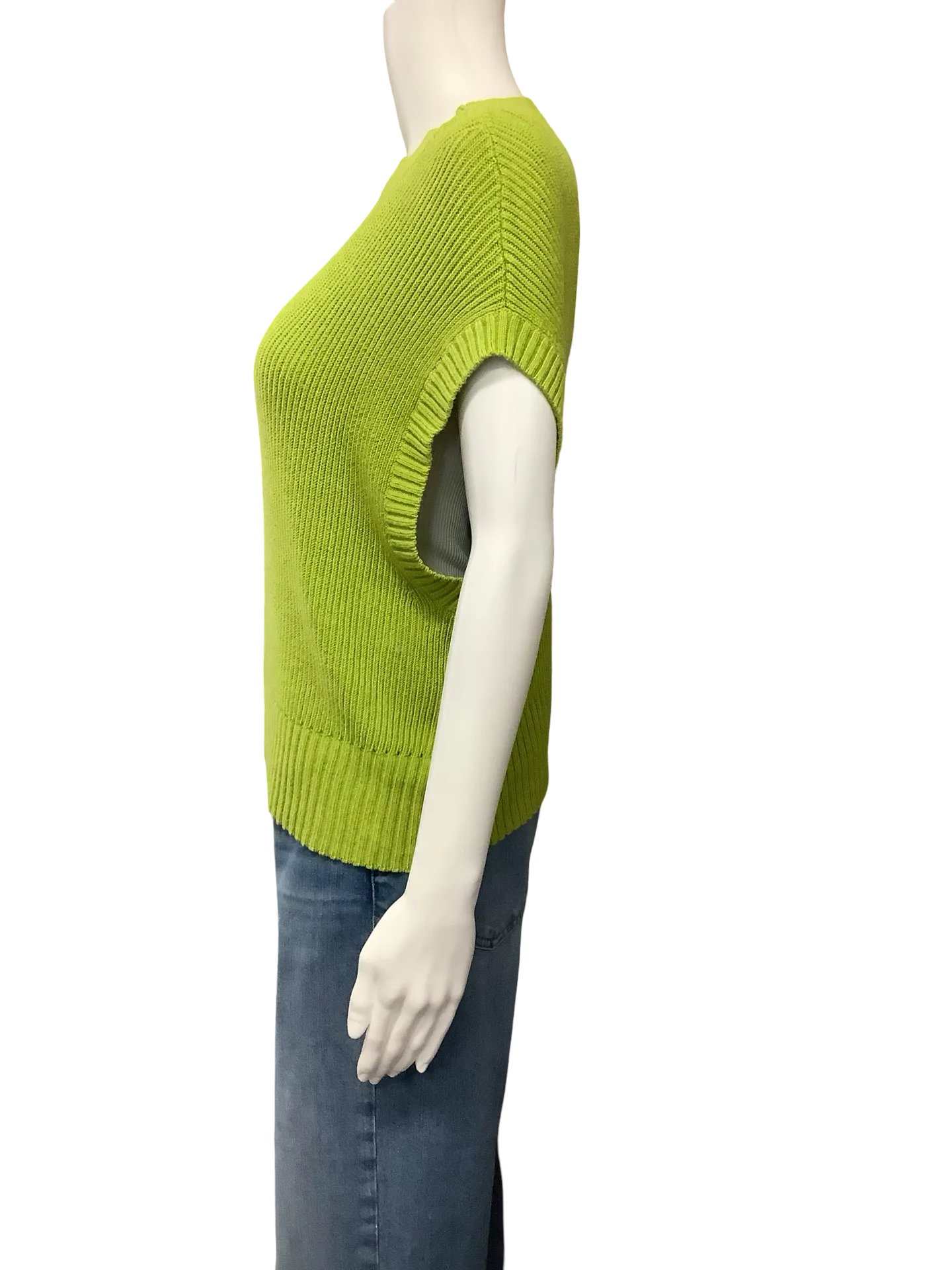 Anthropologie Maeve Top Sweater Mock Neck Green Size: S