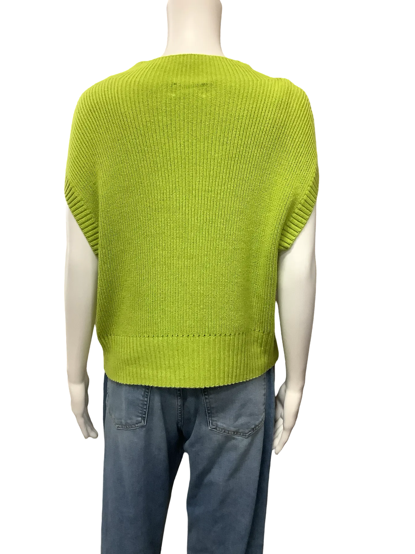 Anthropologie Maeve Top Sweater Mock Neck Green Size: S