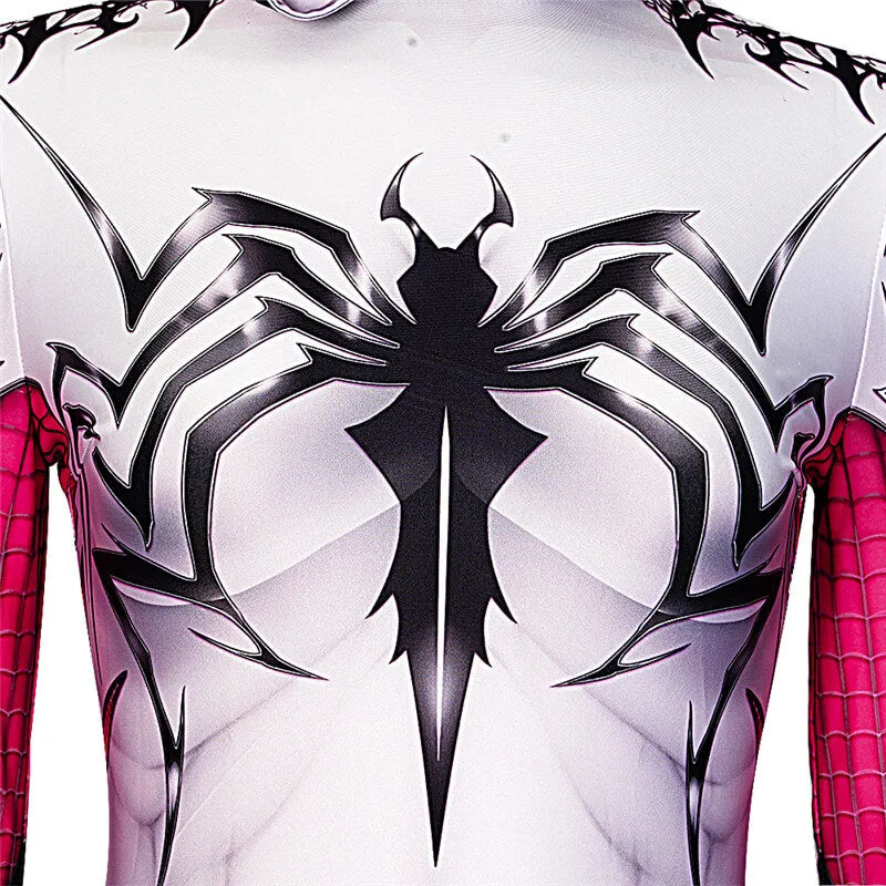 Anti Venom Gwen Stacy Cosplay Costume Spider-Gwen Venom Bodysuit