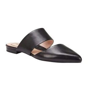 Arcadia Slide in Black Leather