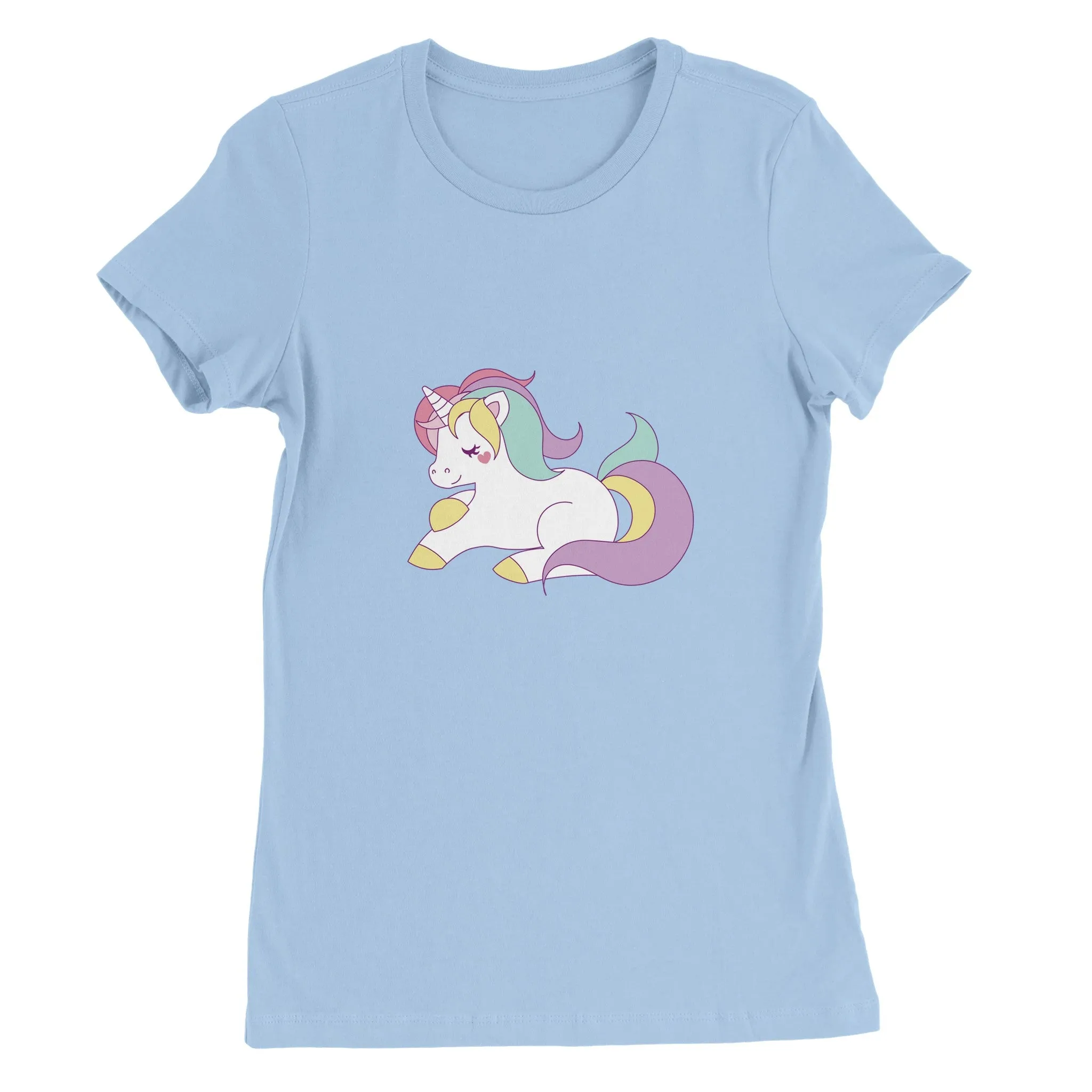 Artwork T-shirt - Unicorn Artwork - Premium Kvinde T-shirt