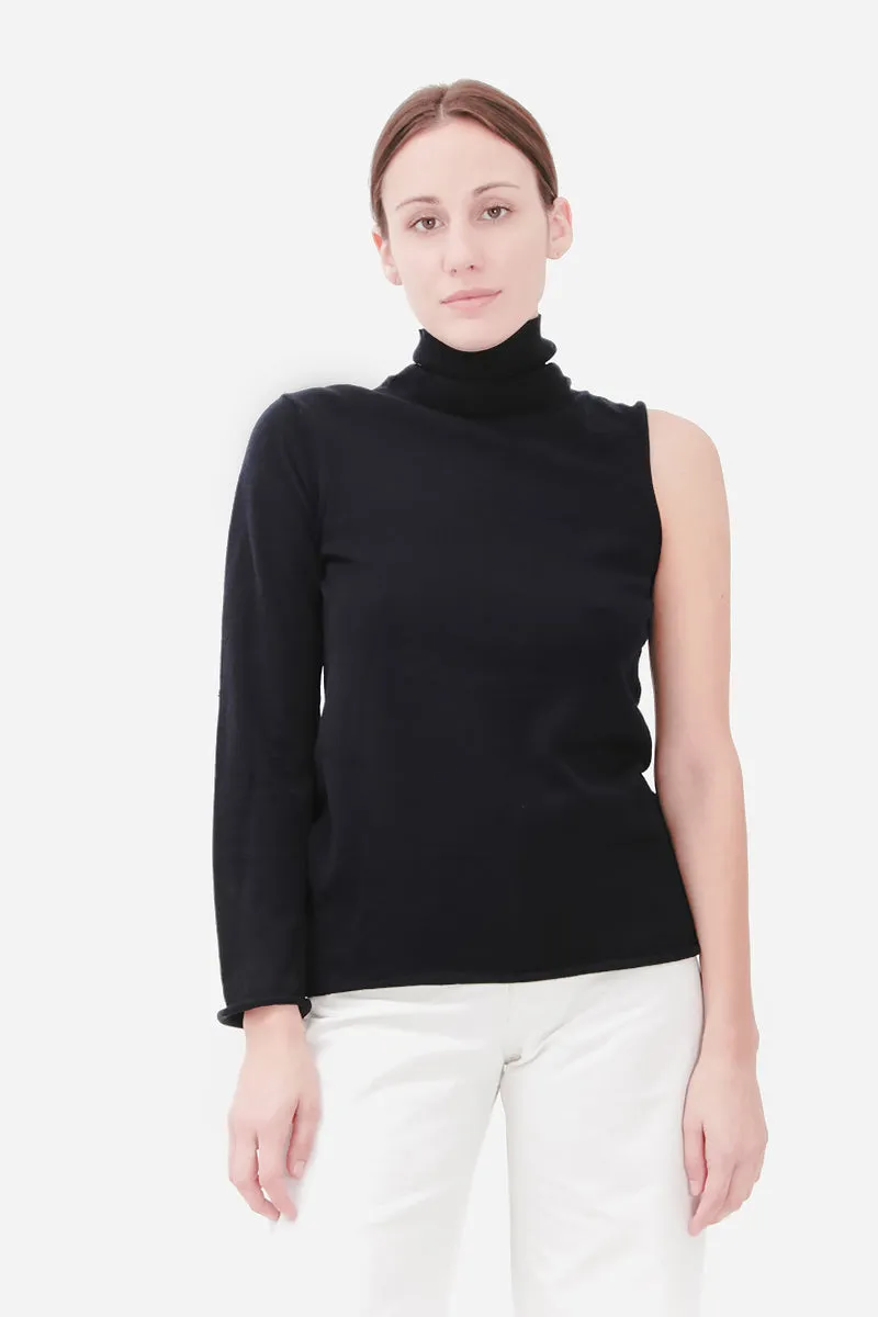 ASYMMETRIC KNIT TOP