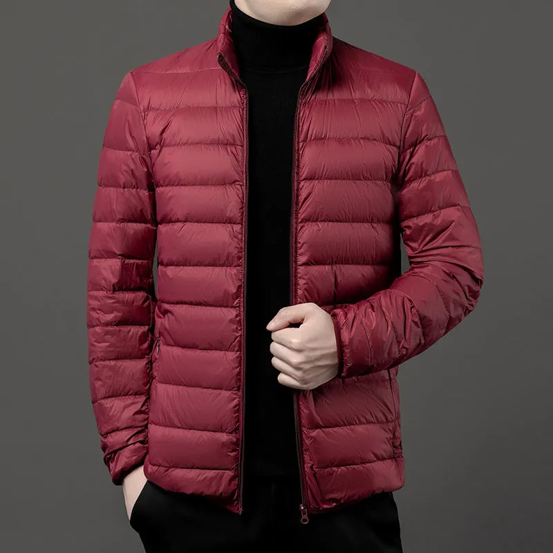 Autumn And Winter Lightweight Down Jacket Men