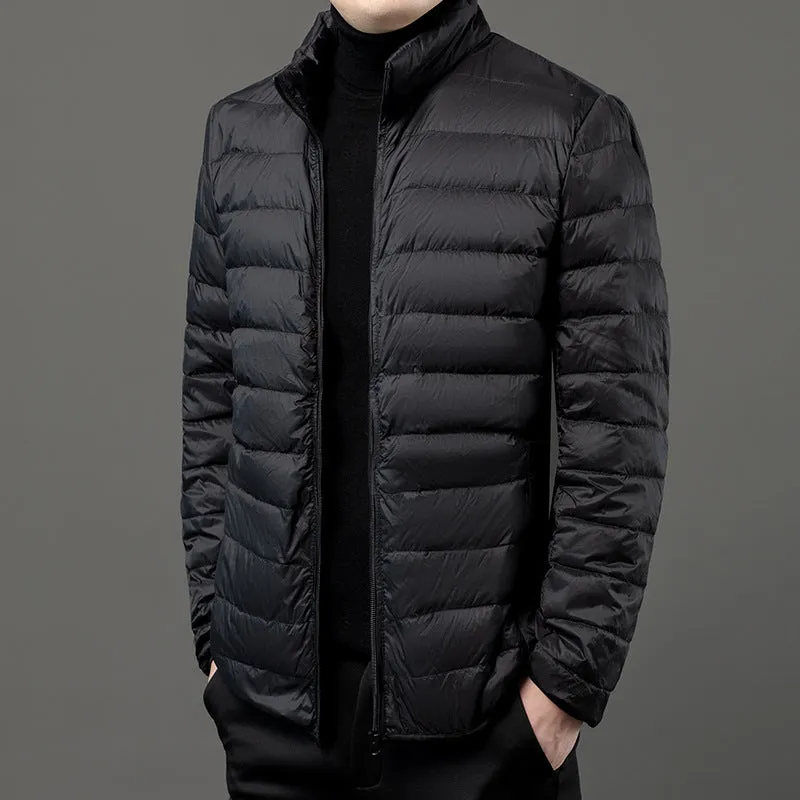 Autumn And Winter Lightweight Down Jacket Men