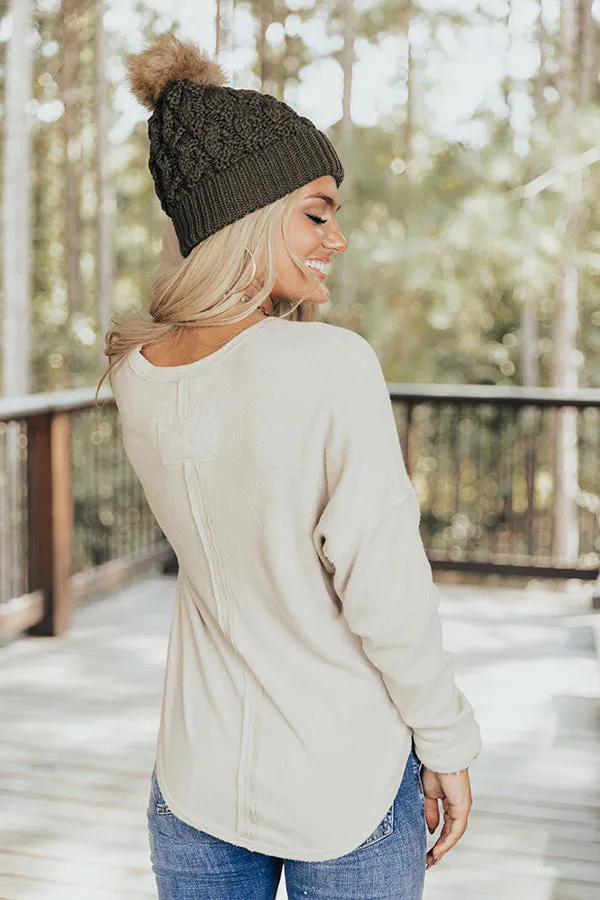 Autumn Court Knit Top