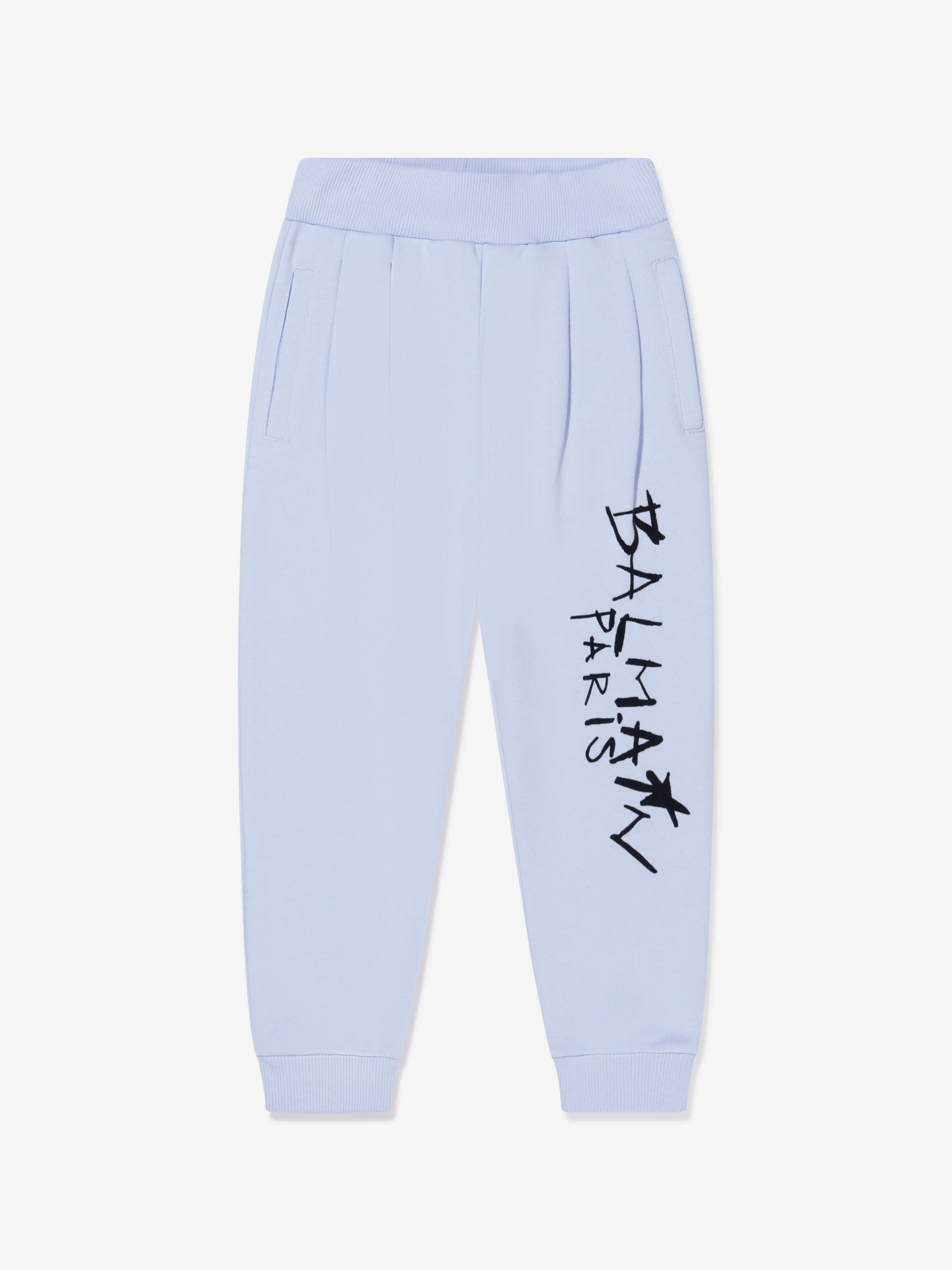 Balmain Boys Logo Print Sweatpants