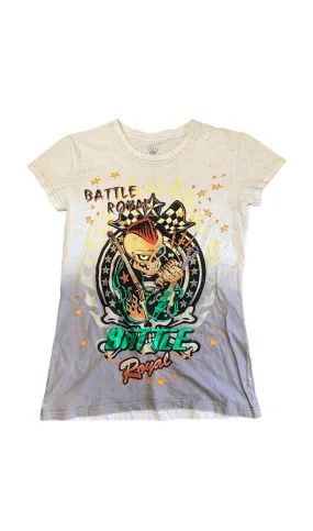 Battle Royal Punk Skull Rocker Tee