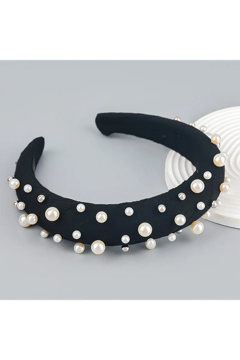 BEADS DECKED FASHION HEAD HOOP HEADBAND