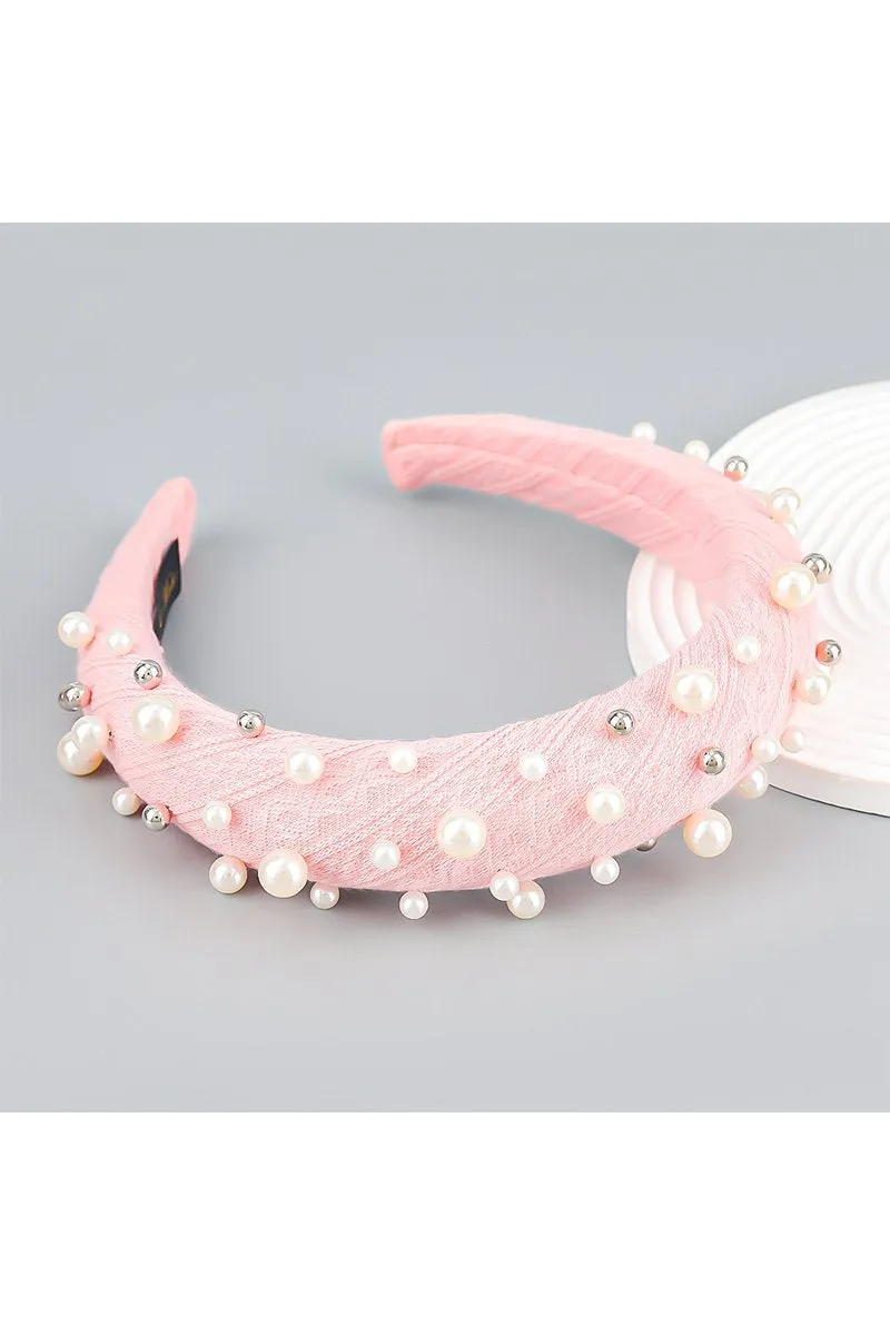 BEADS DECKED FASHION HEAD HOOP HEADBAND