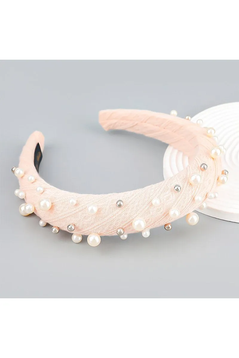 BEADS DECKED FASHION HEAD HOOP HEADBAND