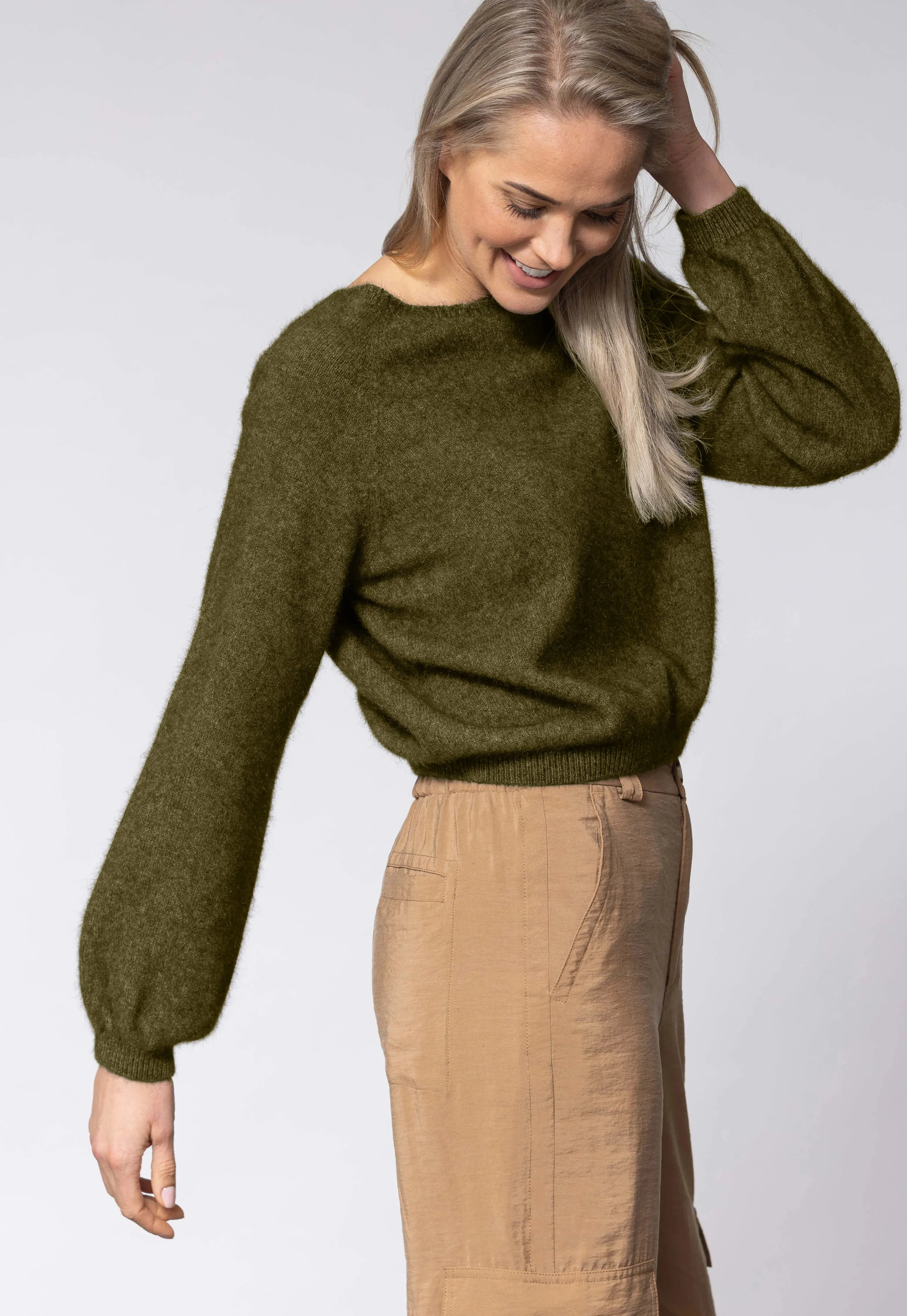 Bellow Sleeve Top - Noble Wilde Possum Merino