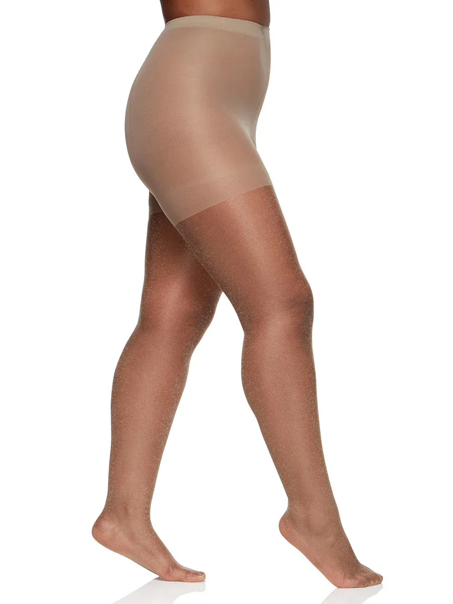 Berkshire Queen Shimmers Ultra Sheer Control Top Pantyhose 4412