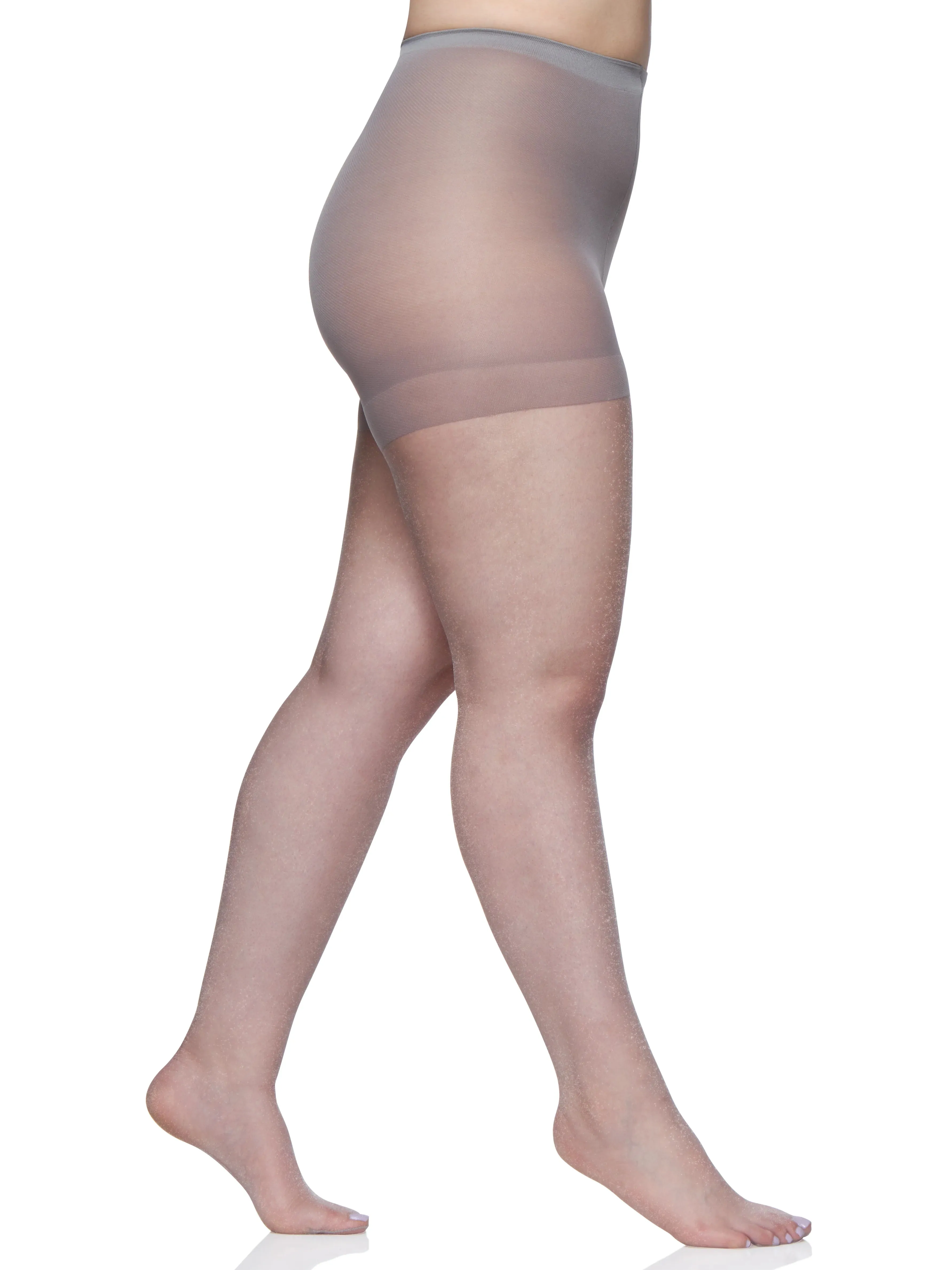 Berkshire Queen Shimmers Ultra Sheer Control Top Pantyhose 4412