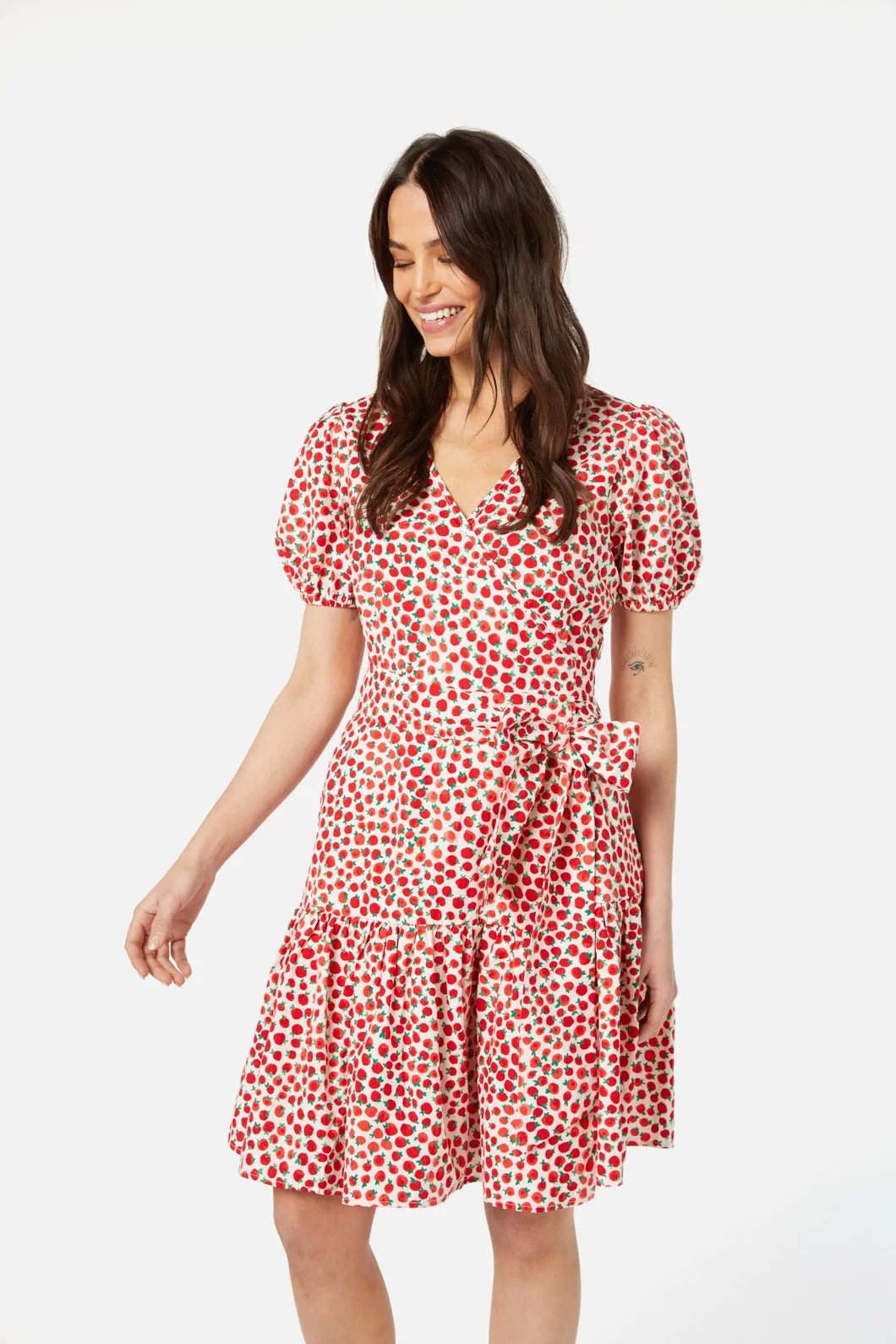 Bessie Mini Wrap Dress