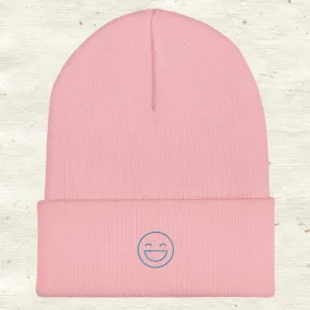 Big Smile Cuffed Beanie