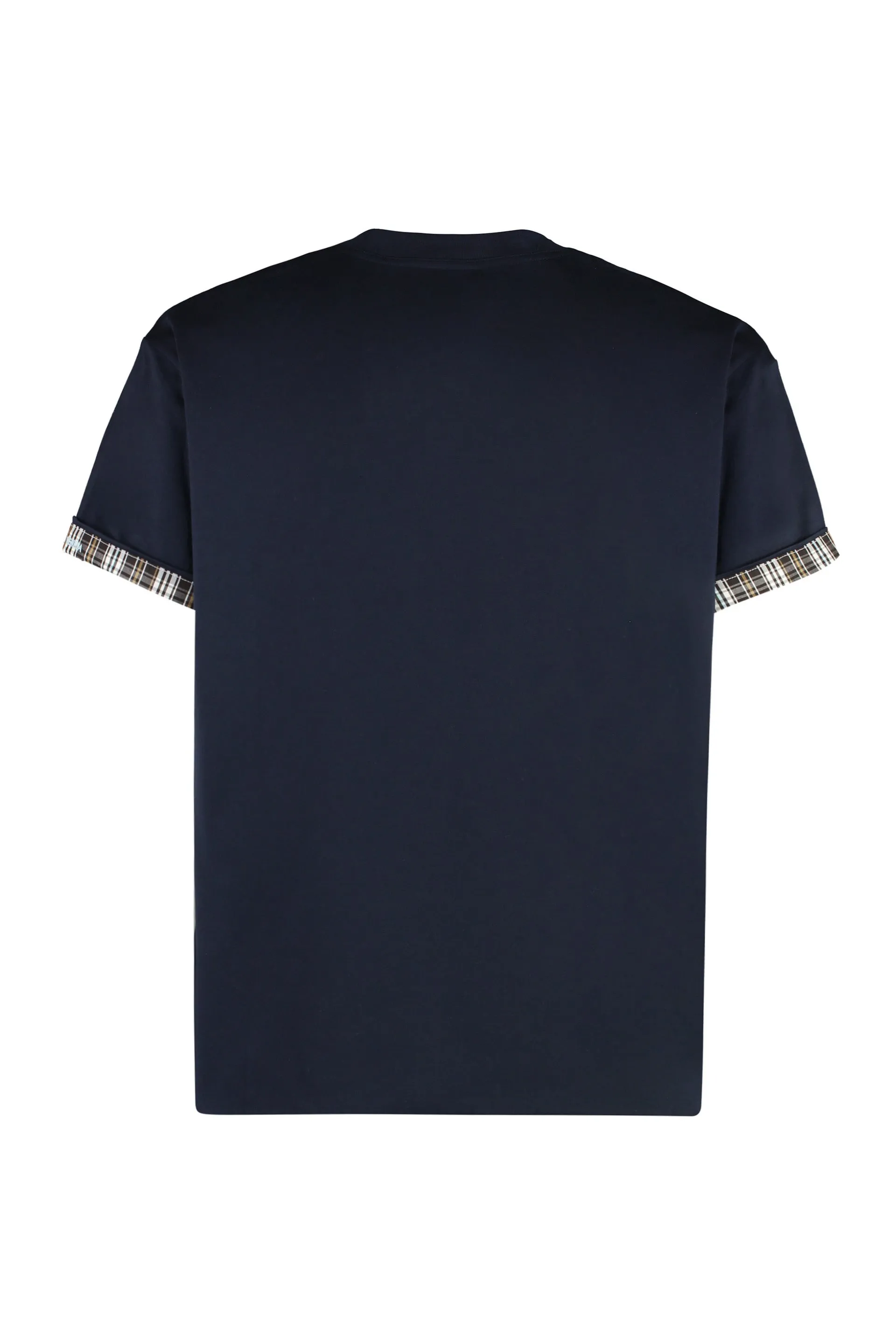 BOTTEGA VENETA Contemporary Checkered Cotton Tee