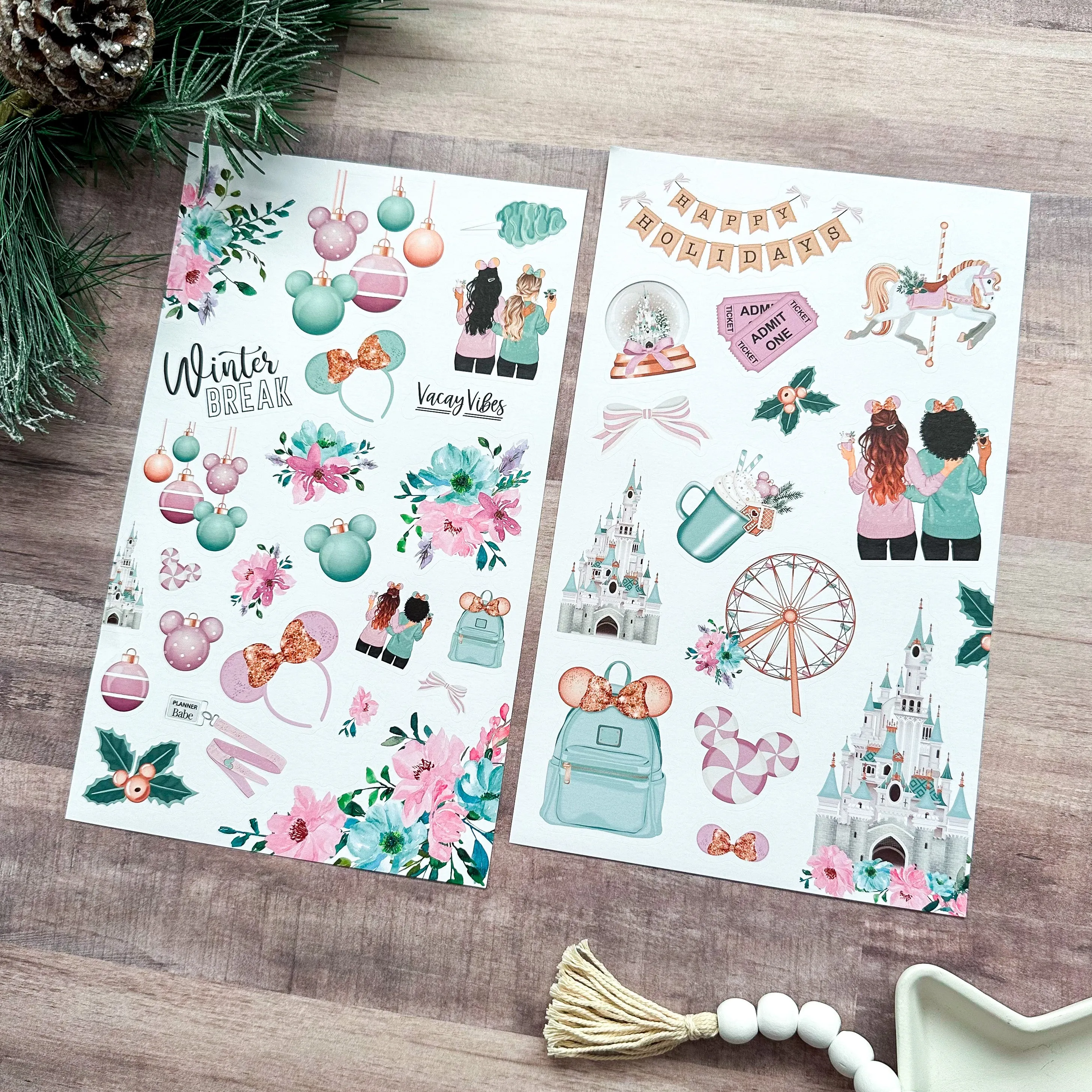 CHIC WINTER STICKER BOOK