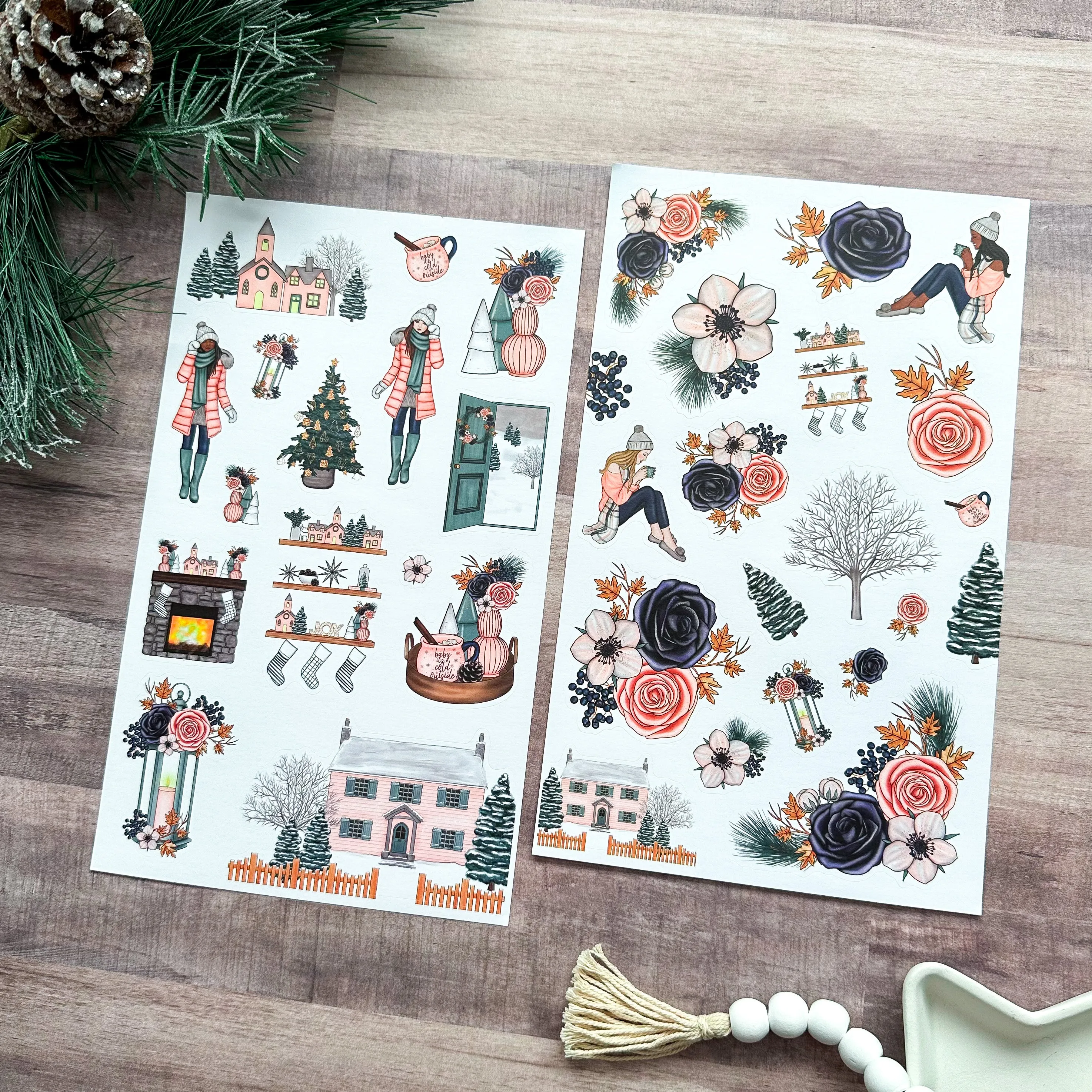 CHIC WINTER STICKER BOOK