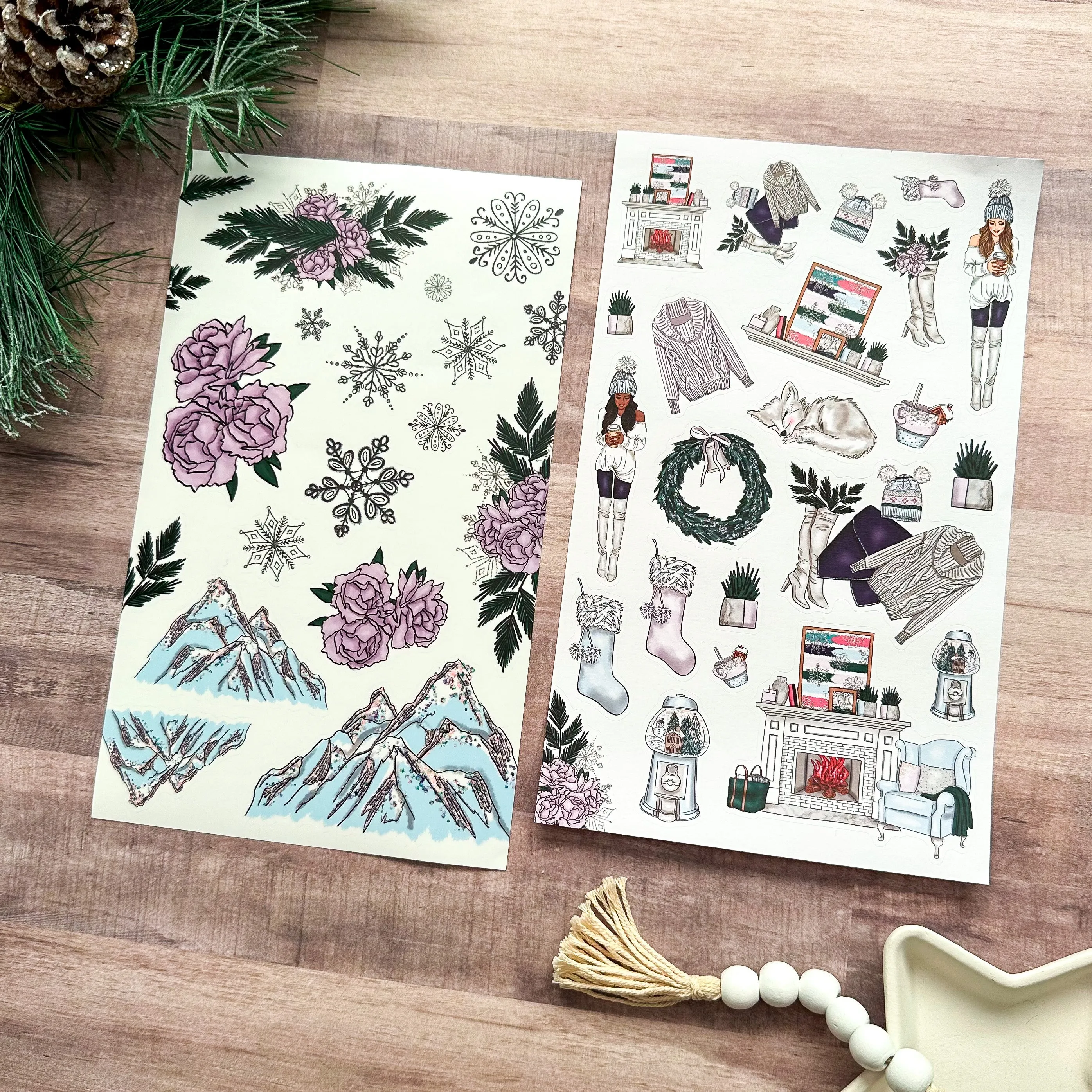 CHIC WINTER STICKER BOOK