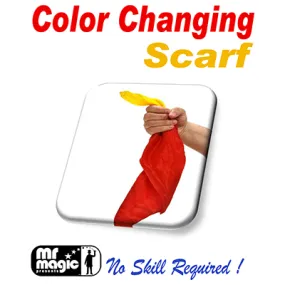 Color Changing Silk Scarf by Mr. Magic