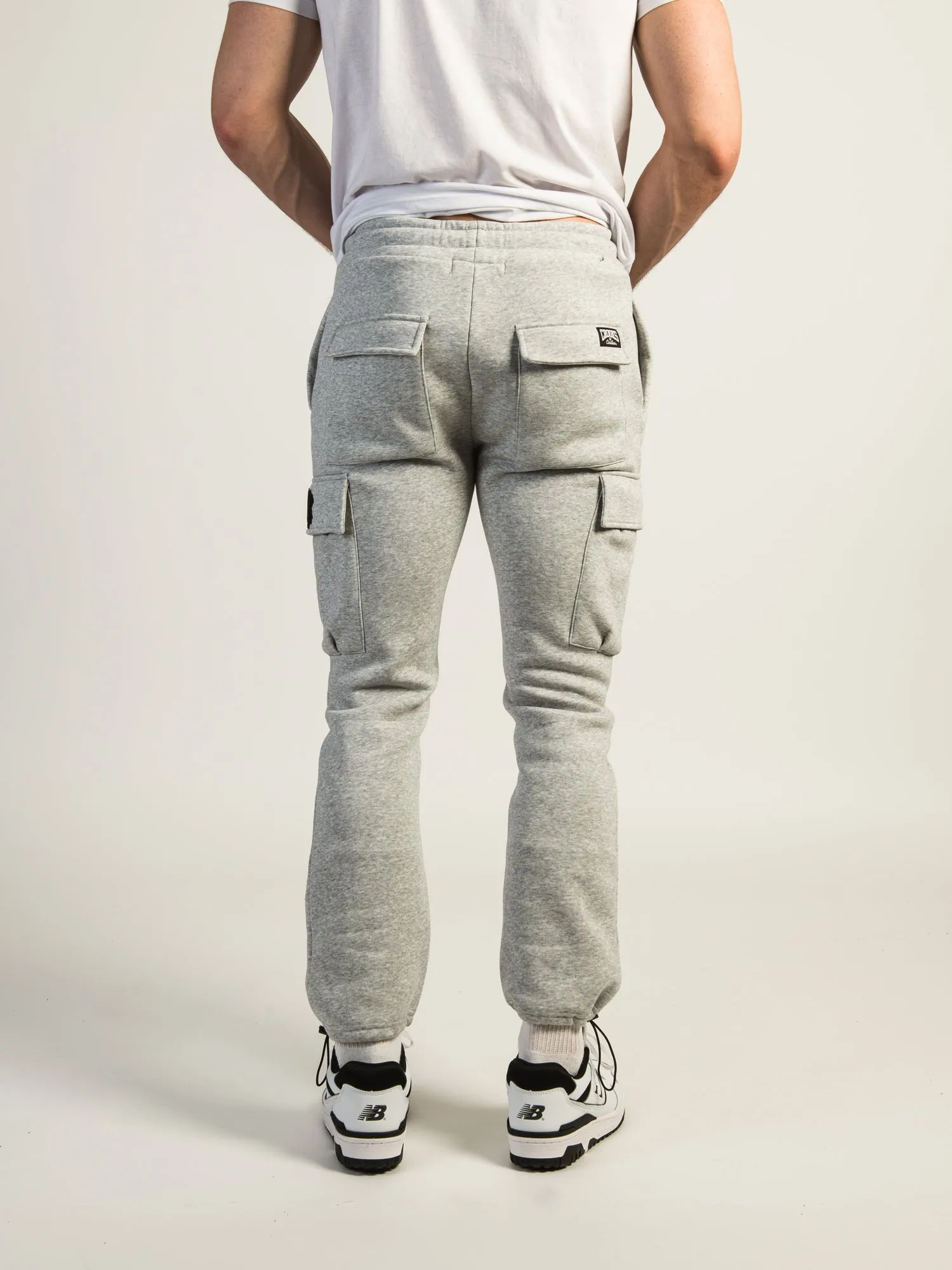 CROOKS & CASTLES MEDUSA CARGO SWEATPANTS