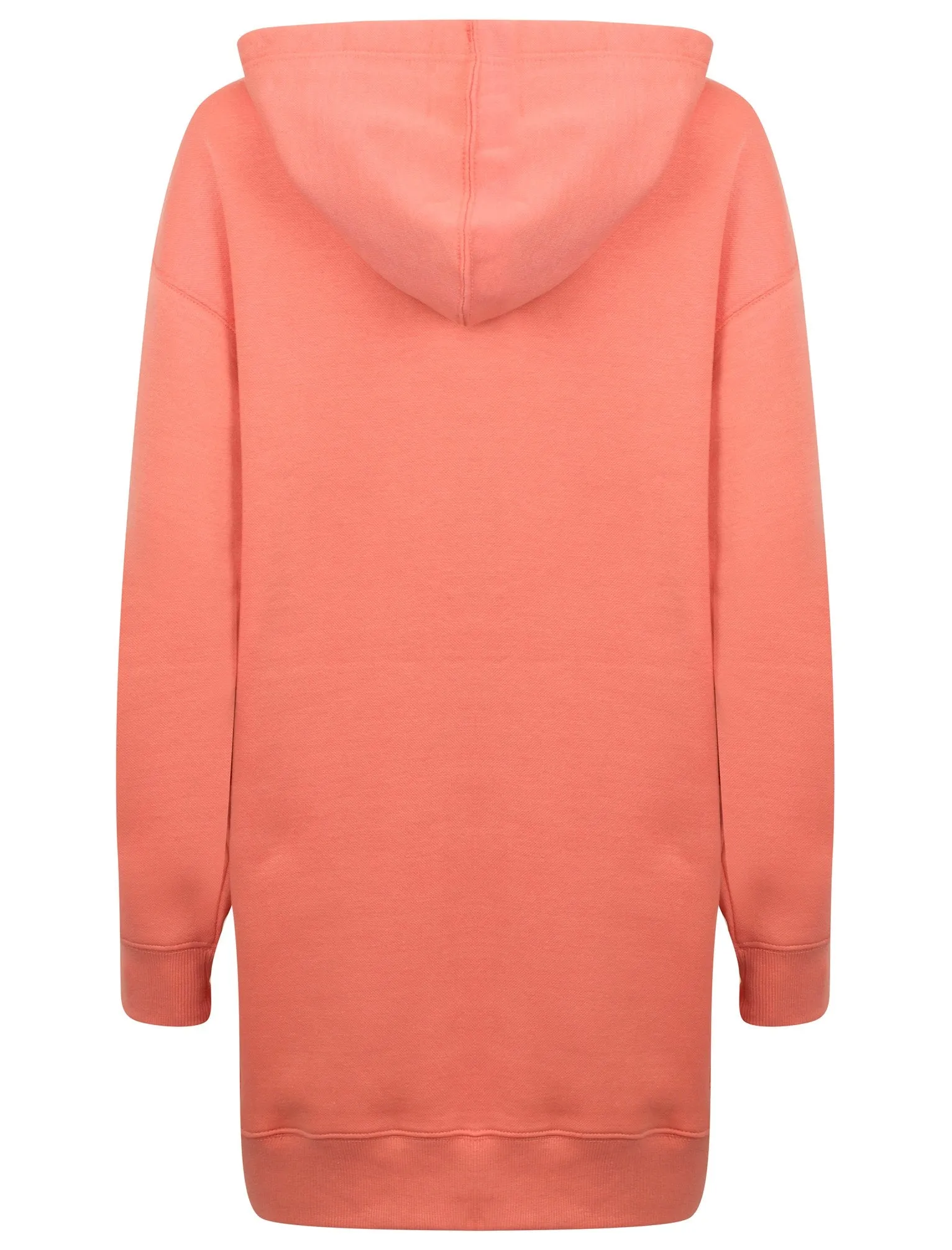 Damarias Longline Pullover Hoodie In Brandied Apricot - Tokyo Laundry