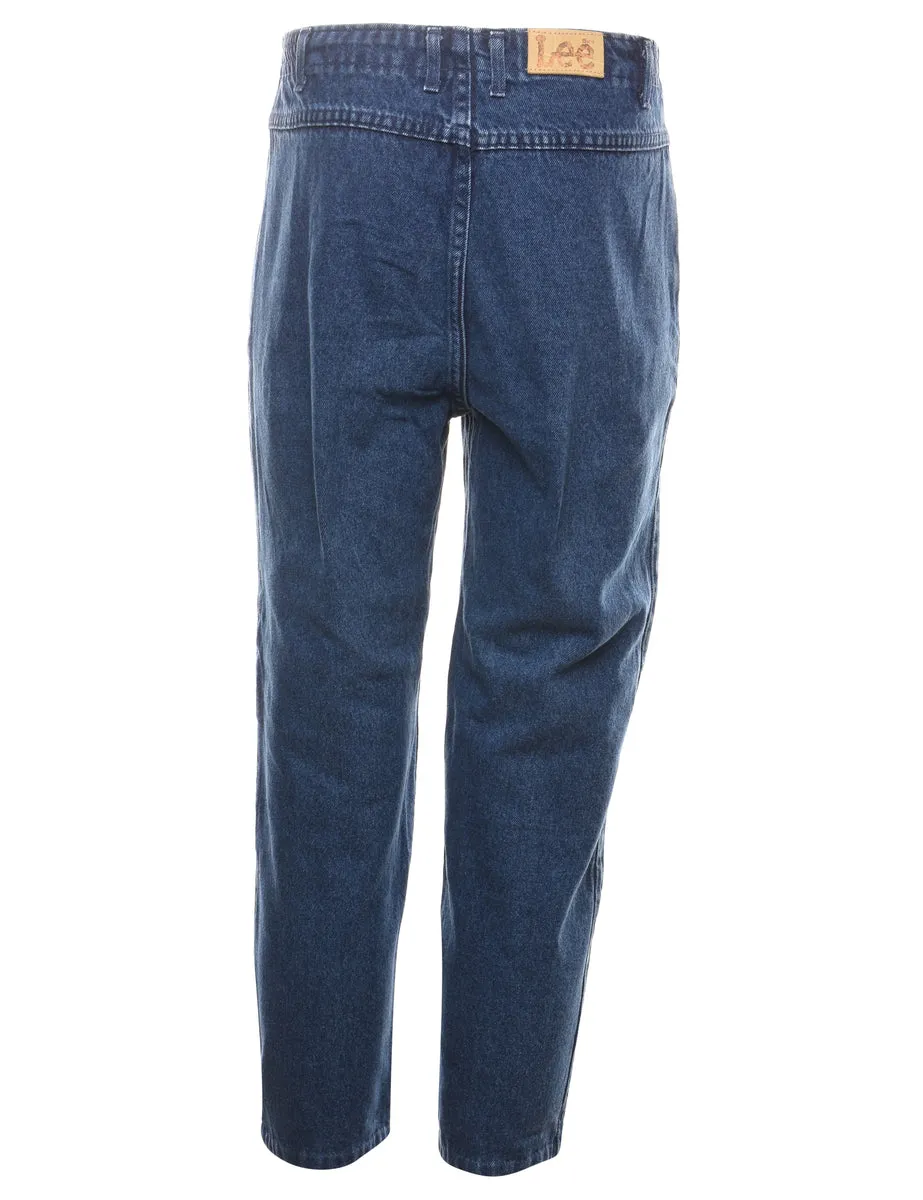 Dark Wash Lee Denim Trousers - W26 L26