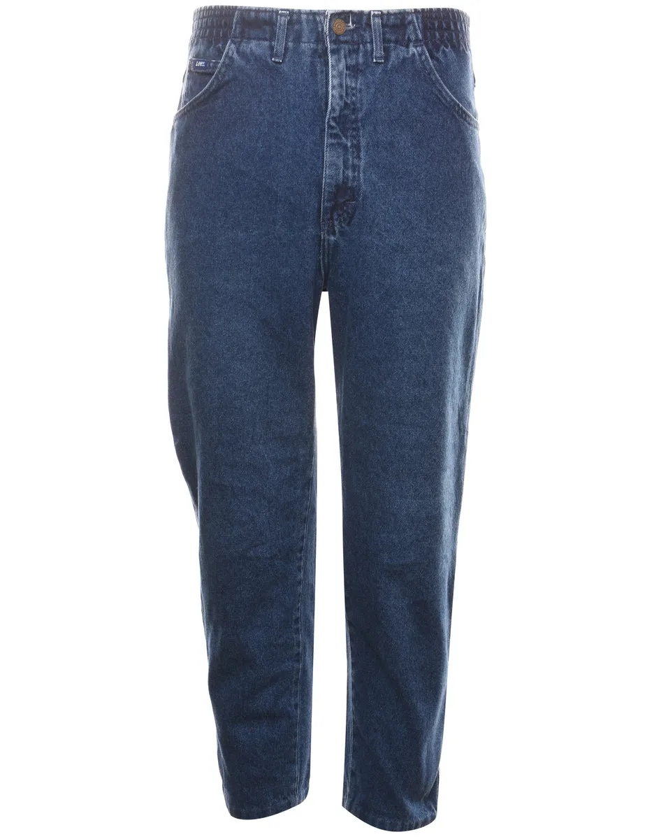 Dark Wash Lee Denim Trousers - W26 L26