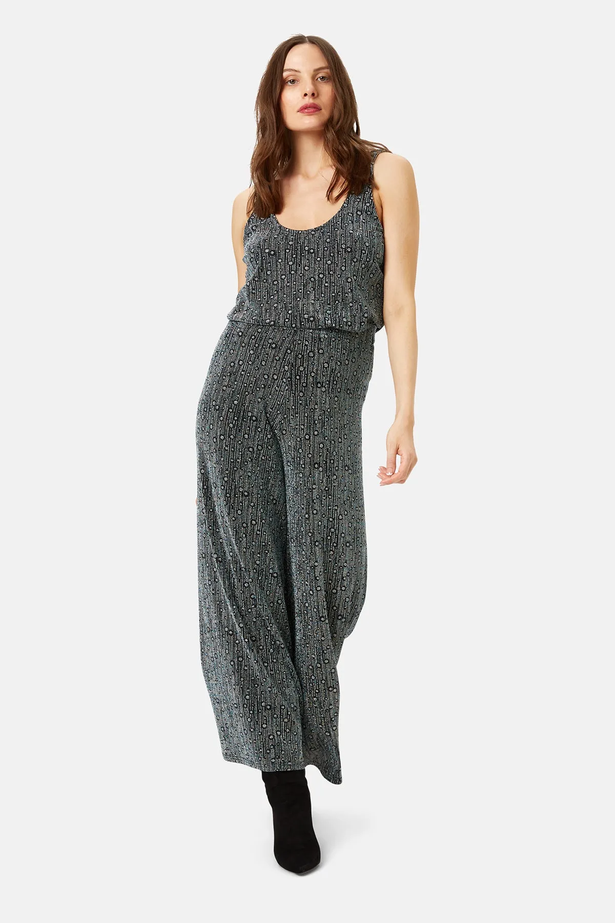 DISCO PALAZZO TROUSERS (BLUE)