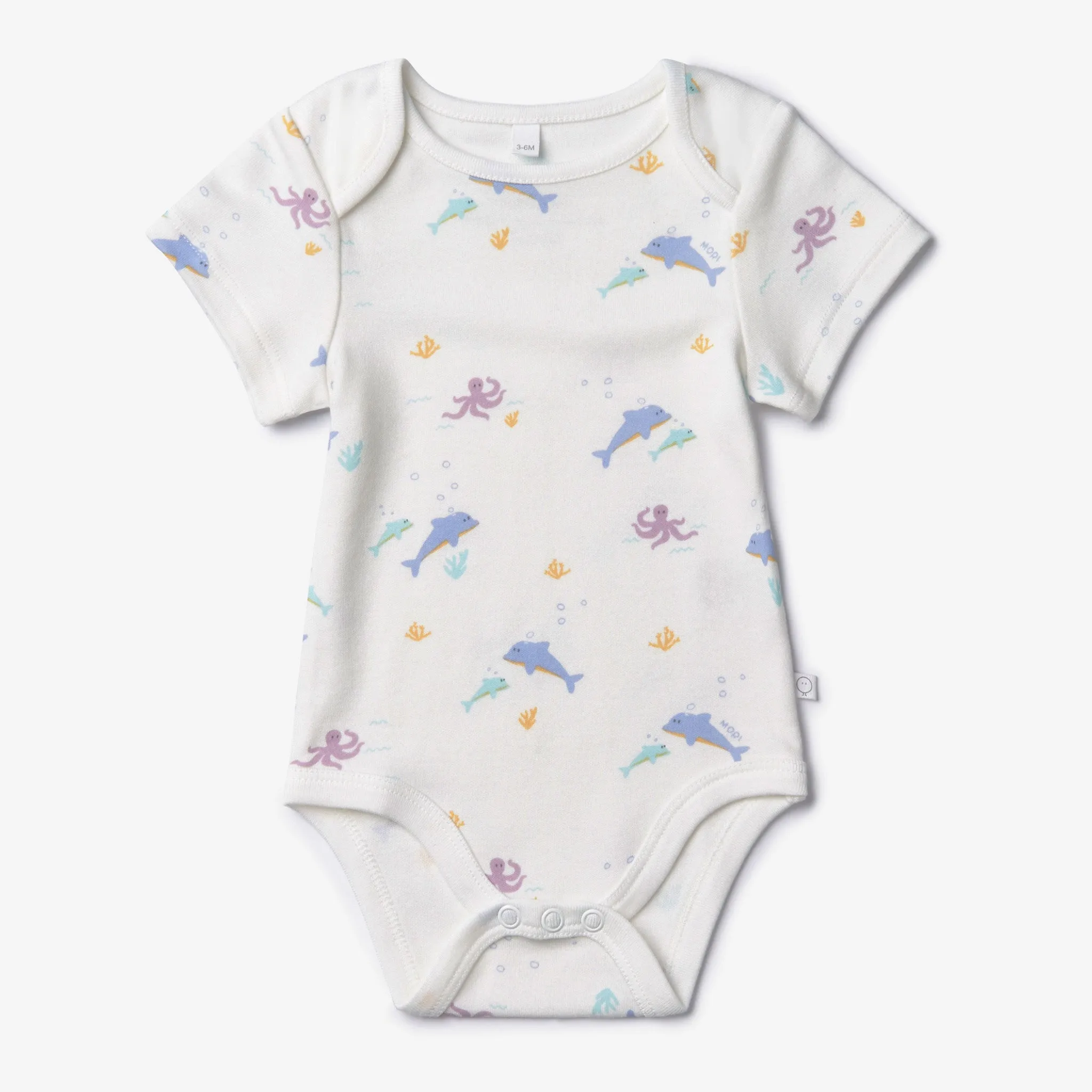 Dolphin Short Sleeve Bodysuit