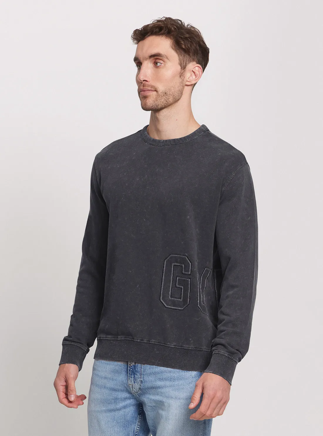 Eco Black Logo Jumper