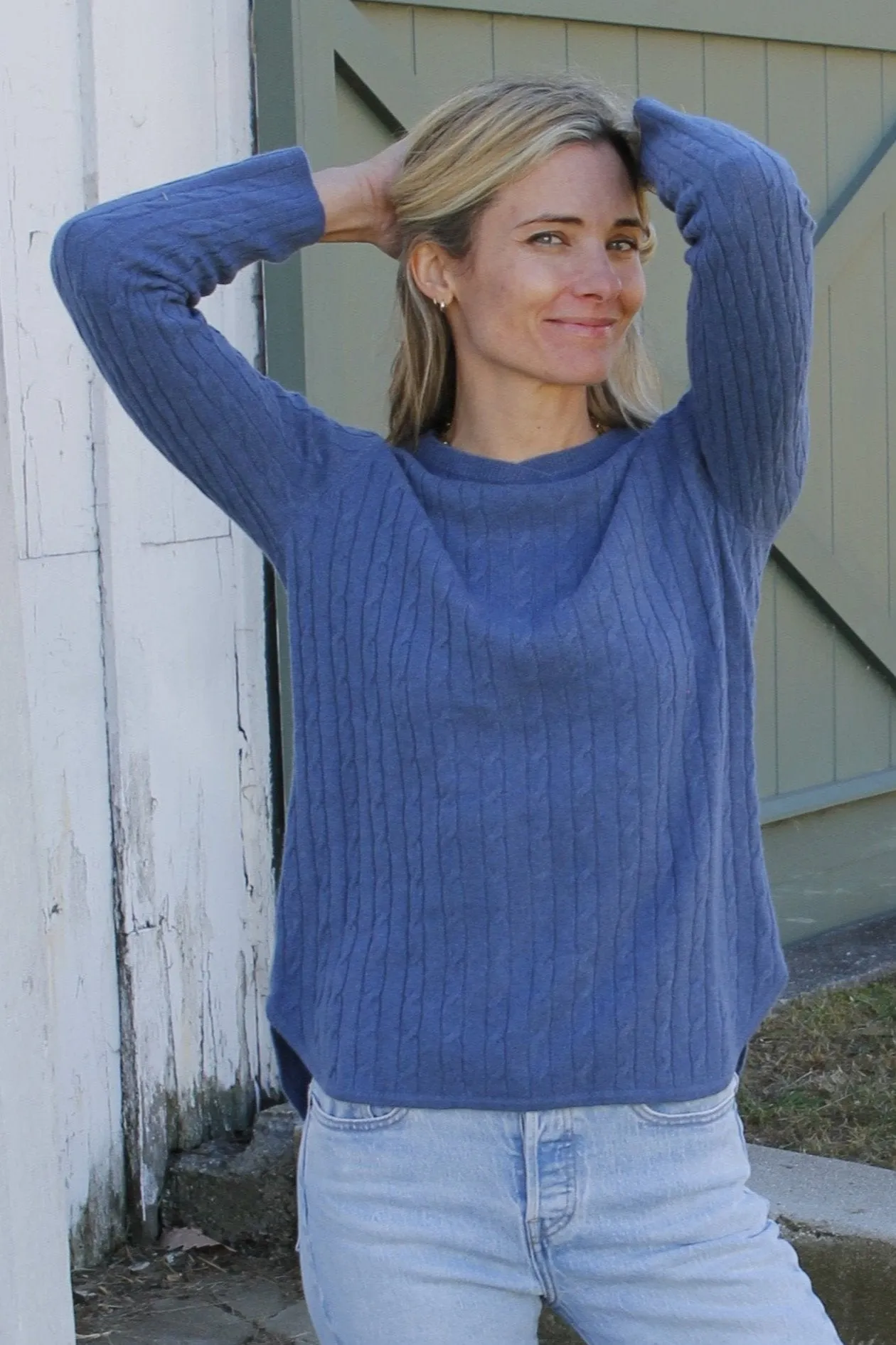 Eleanor Cable Boatneck