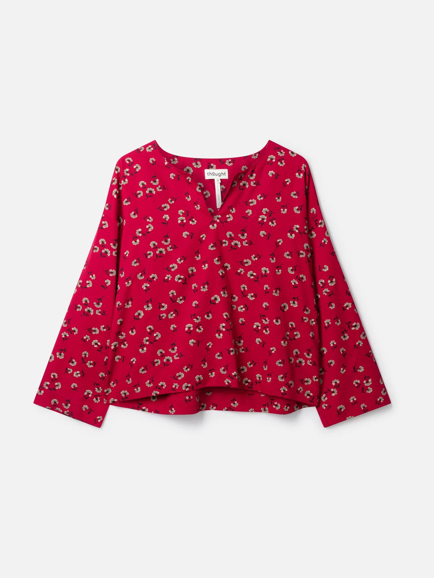 Eloise Tencel™ Blouse - Raspberry Pink