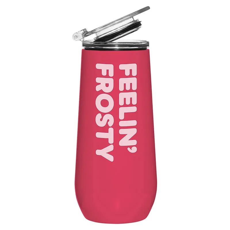 'Feelin Frosty' Stainless Steel Champagne Tumbler