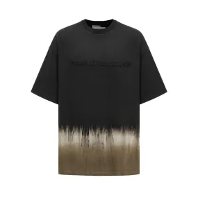 Feng Chen Wang  Tie-Dye Logo T-Shirt Black/Khaki