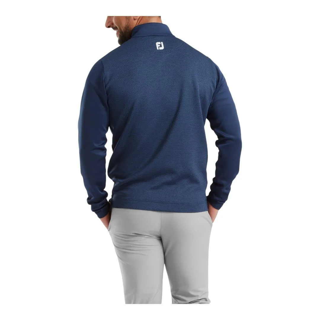 FootJoy Spacer Knit Tonal Block 1/4-Zip Golf Pullover 31940