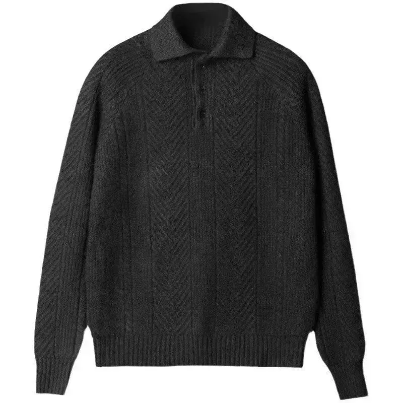 Formal Fall Winter Thermal Base Sweater for Men