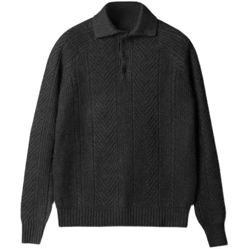 Formal Fall Winter Thermal Base Sweater for Men