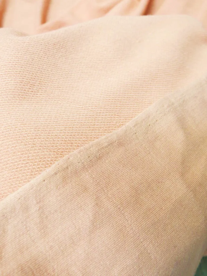 French Terry Polyester Rayon Spandex Fabric / Dusty Rose / Sold By The Yard Closeout!!!