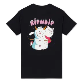 Frosty The Snownerm Tee (Black)