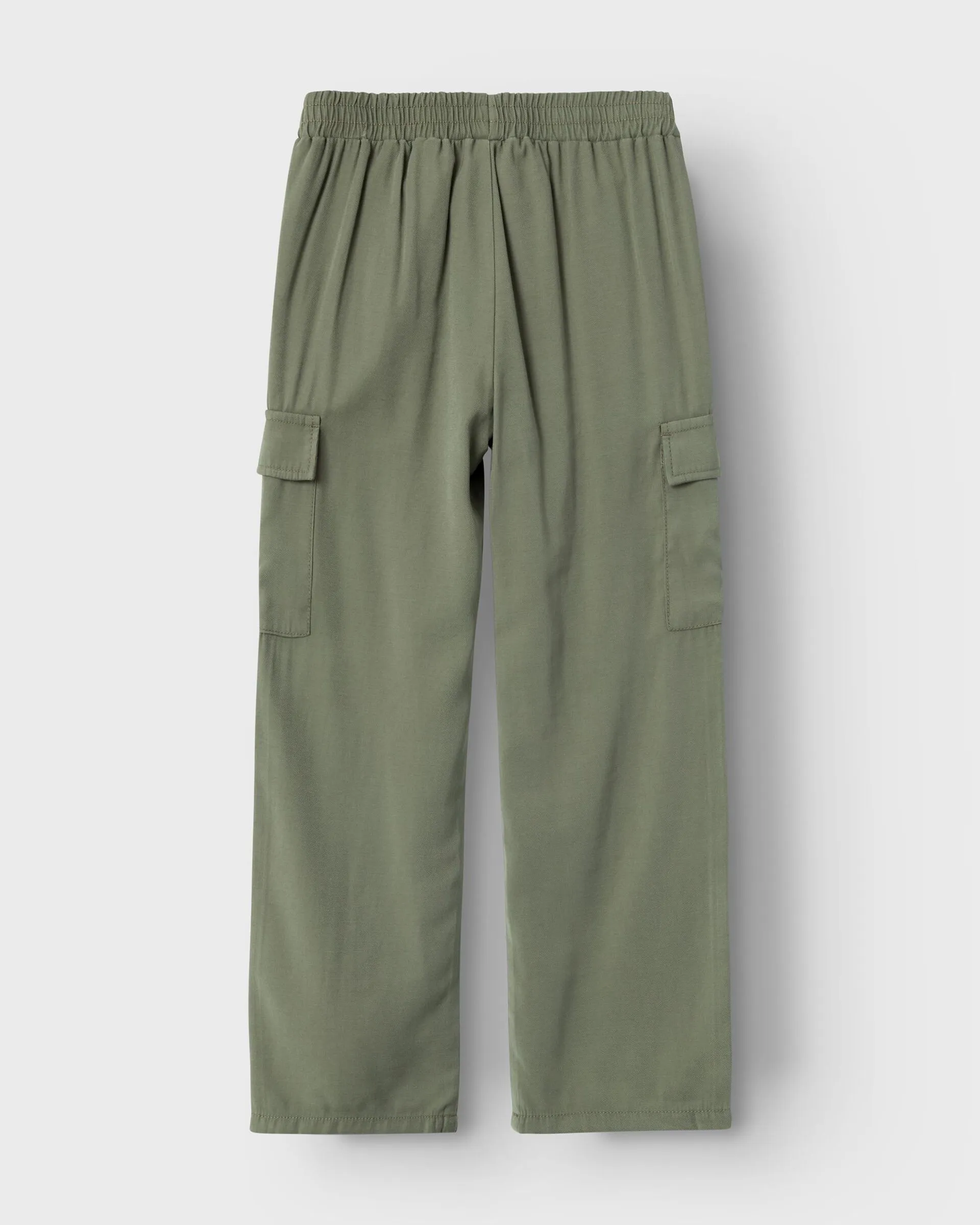 Girls Bella Cargo Trousers in Deep Lichen Green