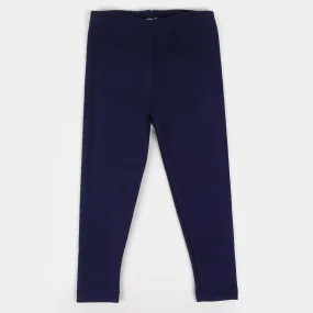 Girls Fashion Tights - Navy Blue