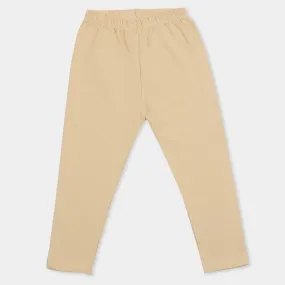 Girls Tight Basic - Wheat