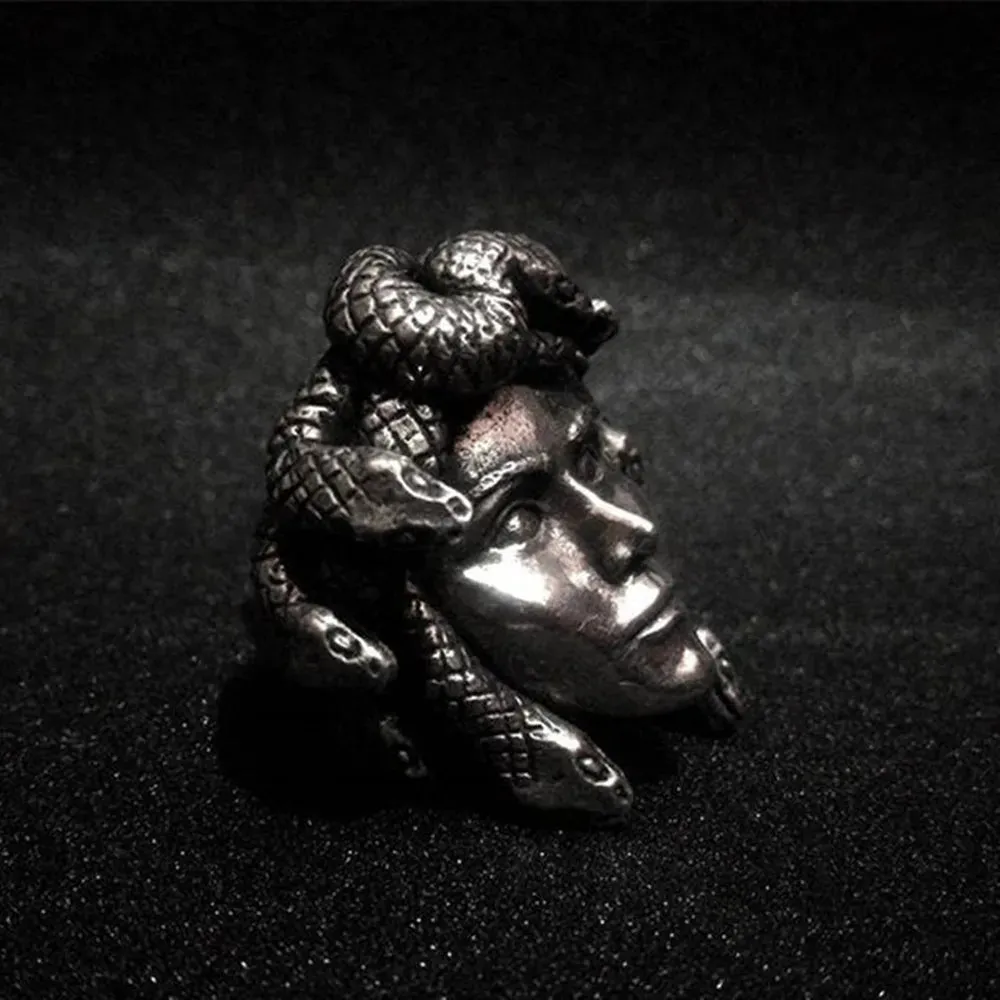 Gorgon Monster Ring - Medusa Snake Jewelry